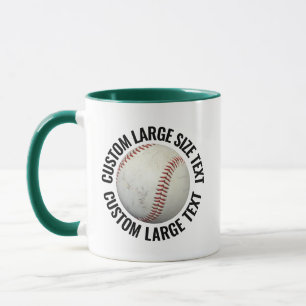 Caneca Grande Texto COMBINAÇÃO VERDE CAÇADOR 325ml Person