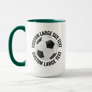 Caneca Grande Texto COMBINAÇÃO VERDE CAÇADOR 425g Persona