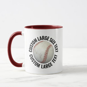 Caneca Grande Texto MAROON Combo 11oz Personalizado de Be