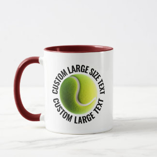 Caneca Grande Texto MAROON Combo 11oz Tênis Personalizado