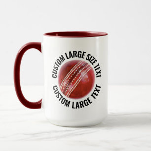 Caneca Grande Texto MAROON Combo 15oz Críquete Personaliz