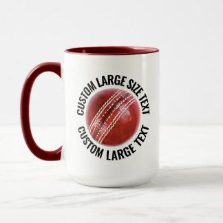 Caneca Grande Texto MAROON Combo 15oz Críquete Personaliz