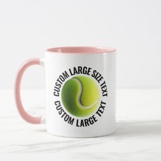 Caneca Grande Texto PINK Combo 11oz Tênis Personalizado