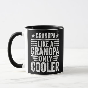 Caneca GrandPa, como um vovô, só é mais engraçado.