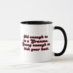 Caneca Granma velho bastante