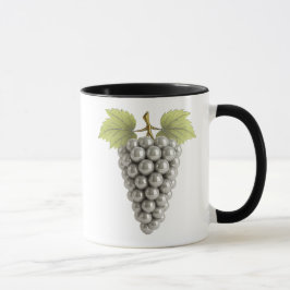 Caneca Grappe de raisin stylisée