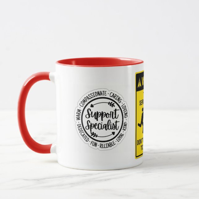 Caneca Grappige mok voor de application specialist (Esquerda)
