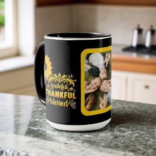 Caneca Grata, Graças, Bênção Foto
