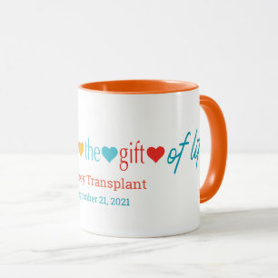 Caneca Grata pela Mug de Transplante Personalizável do pr