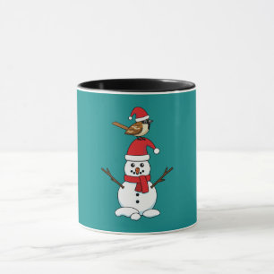 Caneca Grátis Sparrow em Snowman