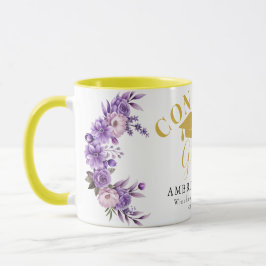 Caneca Gratos Florais Formando Mug Combo - Ideia Perfeita
