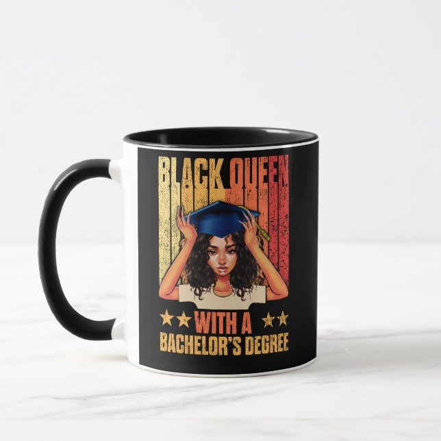 Caneca Grau de Solteiro Melanin Black Queen 2022 (Esquerda)