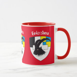 Caneca Graubünden Grischun Grigioni taça