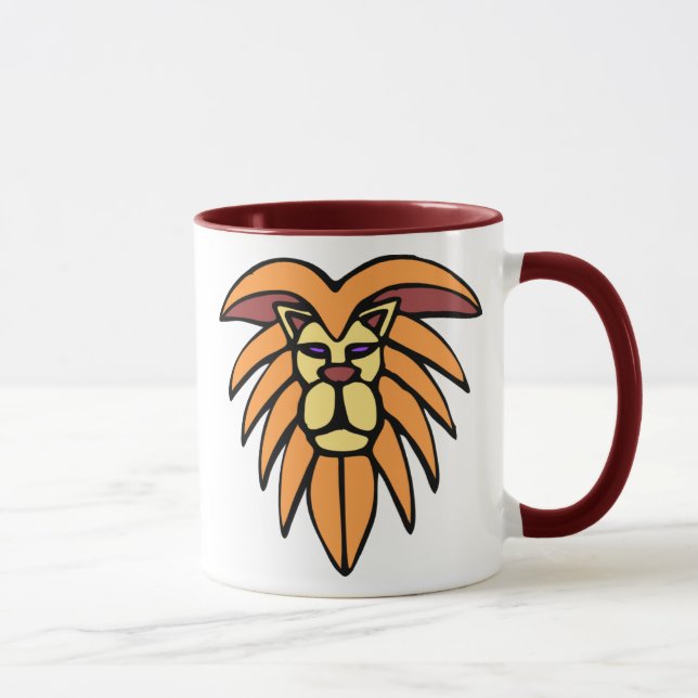 Caneca Gravata Cabeça de Leão (Direita)