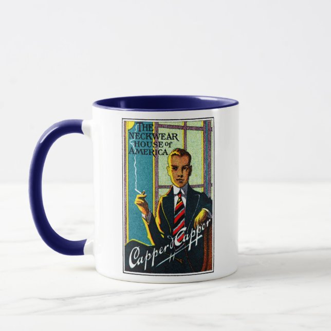 Caneca gravatas Vintage Mens 1920 (Esquerda)