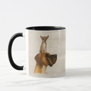Caneca Great Dane e Chihuahua 2