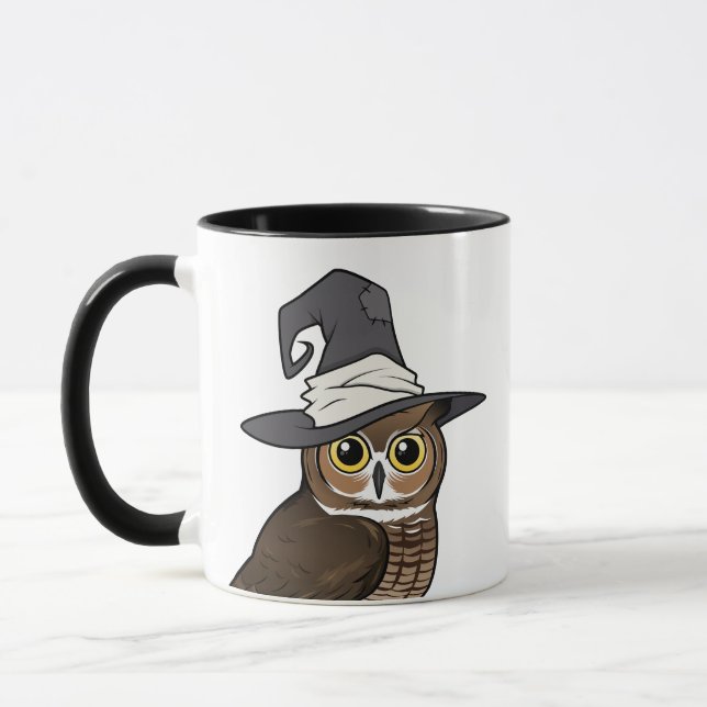 Caneca Great Horned Owl Witch! (Esquerda)
