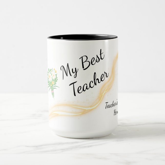 Caneca Greatest Teacher Coffee Mug (Centro)