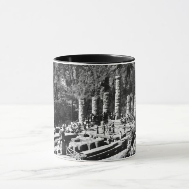 Caneca Grécia Antiga Delfos Tesouro Ateniense (Centro)