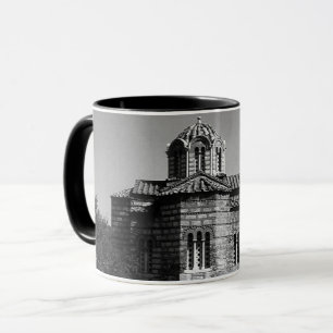 Caneca Grécia Vintage, Igreja Atenas dos Apóstolos Sagrad
