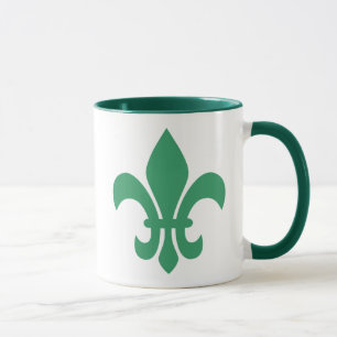 Caneca Green Fleur de Lis