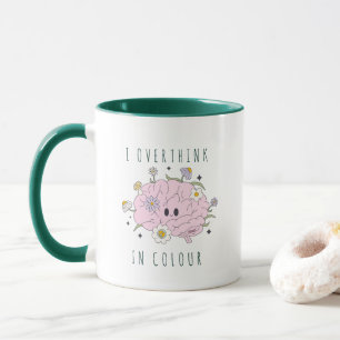 Caneca Green I OverThink in Color Psicology