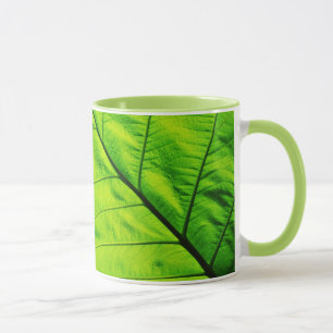 Caneca Green Leaf Mug