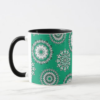 Caneca Green Mandalas Mug