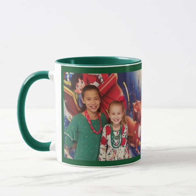 Caneca Green Personalize Modelo de Fotografia Gift Coffee (Esquerda)