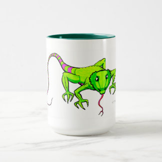 Caneca Green Ringo Lizard