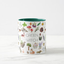 Caneca Green Witch Mug
