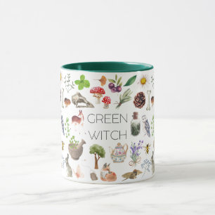 Caneca Green Witch Mug