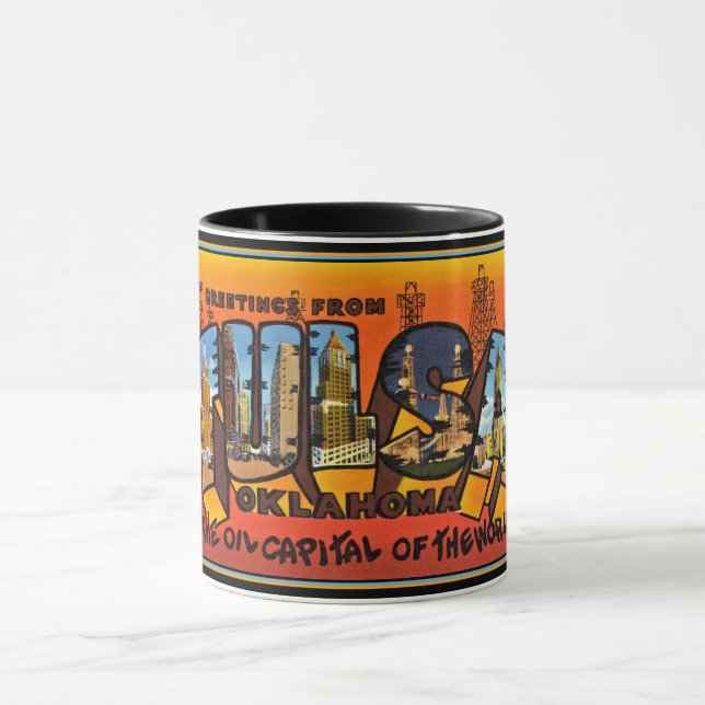 Caneca Greetings from Tulsa (Centro)