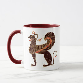 Caneca Grego Antigo Mitológico Griffin