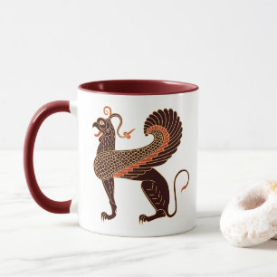 Caneca Grego Antigo Mitológico Griffin
