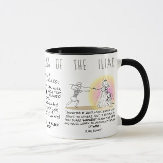 Caneca Grego Mito Comix Diomedes mug