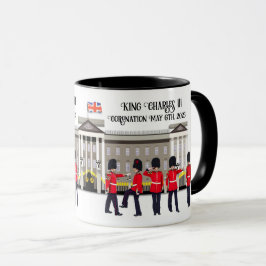 Caneca Grenadier Guarda Buckingham Palace Coronation Mug