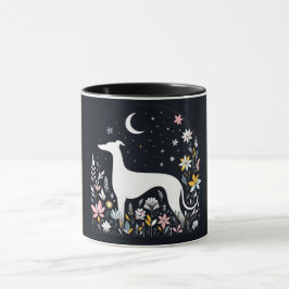 Caneca Greyhound Blossoms Graceful