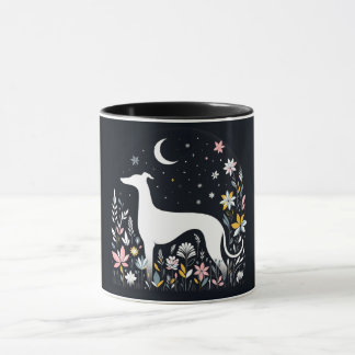 Caneca Greyhound Blossoms Graceful