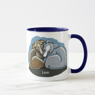 Caneca Greyhound Huddle