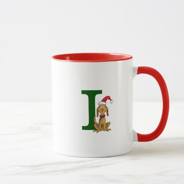 Caneca Grinch Clássico Max | Monograma I (Direita)
