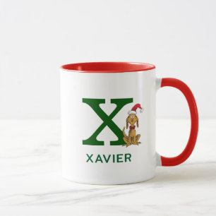 Caneca Grinch Clássico Max Nome e Monograma X