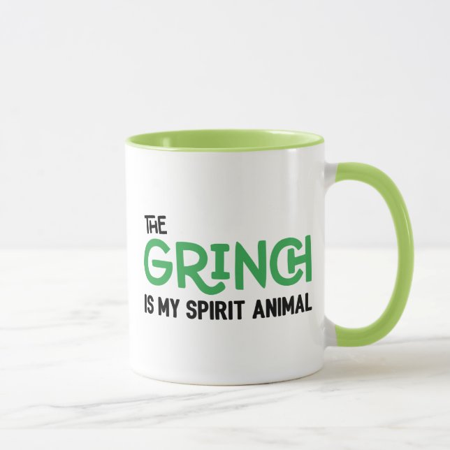 Caneca Grinch é meu Animal Espiritual (Direita)
