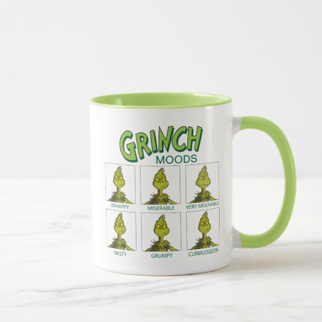 Caneca Grinch | Gráfico de Humores (Direita)