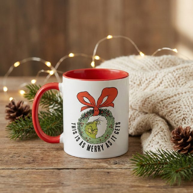 Caneca Grinch | Isto É o Mais Alegre que Fica (Criador carregado)