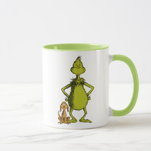 Caneca Grinch | Max & Posição do Grinch (Direita)