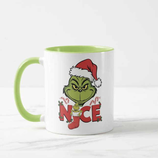 Caneca Grinch Nice Christmas (Esquerda)