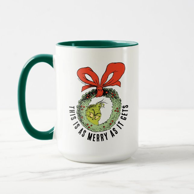 Caneca Grinch | This Is As Merry As It Gets (Esquerda)