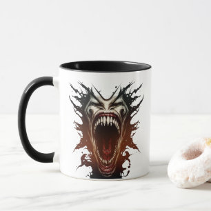 Caneca Gritando Daemon Horror Mug