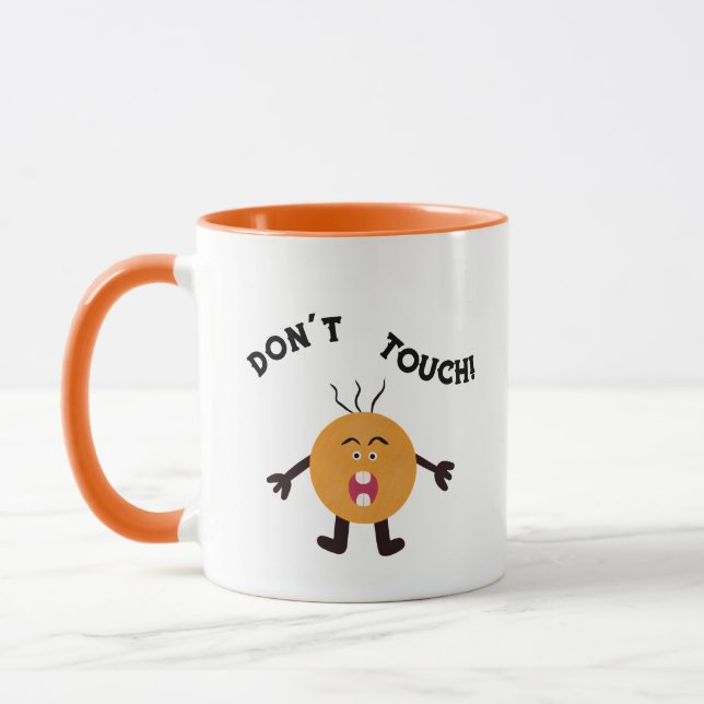 Caneca Gritando laranja (Esquerda)